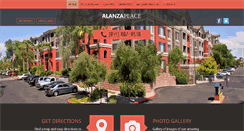 Desktop Screenshot of alanzaplace.com
