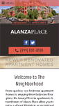 Mobile Screenshot of alanzaplace.com